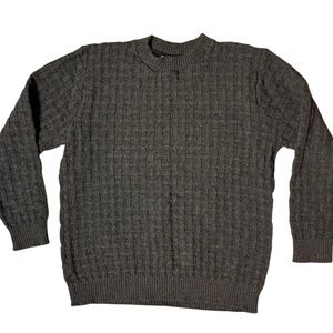 Oscar de la Renta Vintage 90s Men’s Pullover Crewneck Sweater Cotton Blend Large